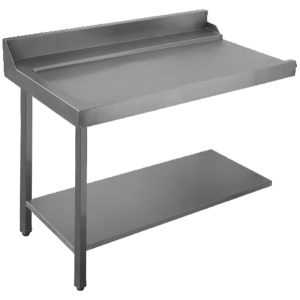 Uitlooptafel "links" configuratie 90° (korven 600x500)