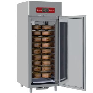 Geventileerde rijpingskast fermenteren rijpen voor kazen 850 liter, 1 deur 20x GN 2/1