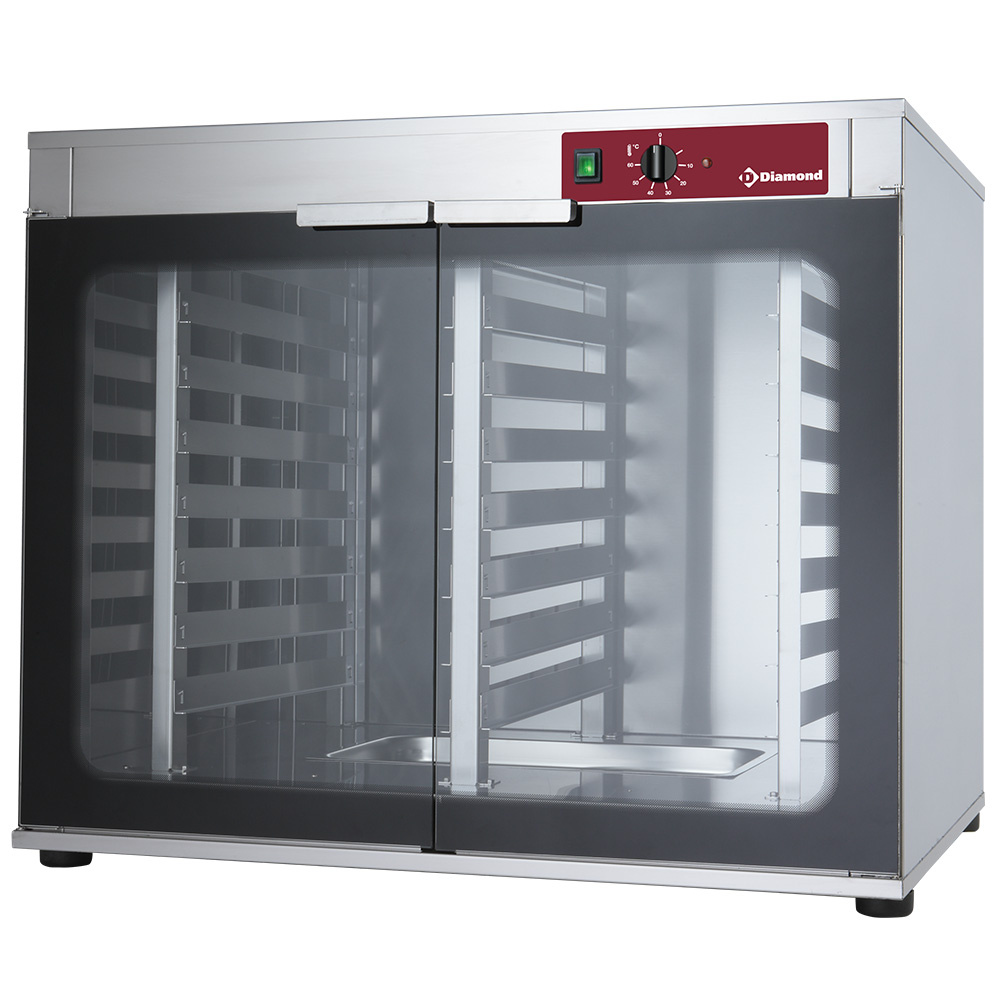 Levitatiekast voor ovens, 2 deuren, 2x 8 niveaus