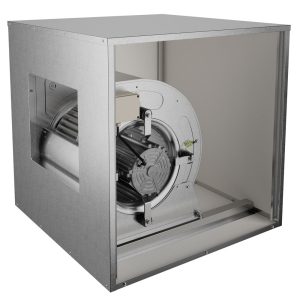 Centrifugaalventilator met geïsoleerde omkasting