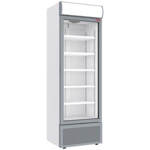 Gekoelde displaykast 494 liter WIT met lichtbak