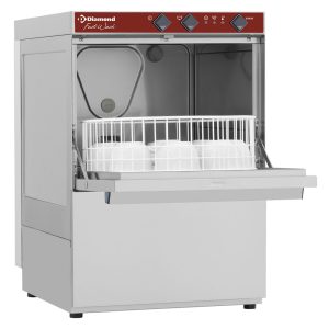 Glazenspoelmachine, ronde korf diam. 350 mm