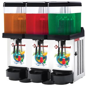Drankdispenser, 3 x 12 liter.