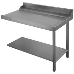 Afvoertafel "rechts" configuratie 90° (korven 600x500)