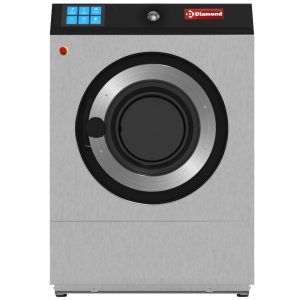 Wasmachine, centrifugeren, 14 kg R.V.S.