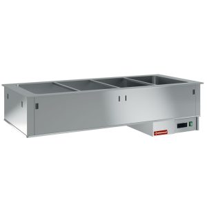 Element bain-marie bak "droog" 3x GN 1/1