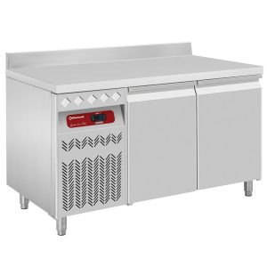 Wandmodel geventileerde koelwerkbank, 2 deuren GN 1/1, 260 liter, unit links