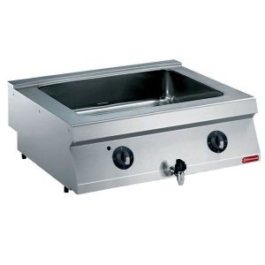 Elektrische bain-marie GN 2/1, 150 mm diep - BOVENKANT -