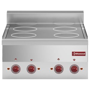 Vitrokeramische kookplaat 4 kookzones -Top-