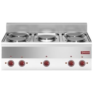 Elektrisch fornuis 5 kookzones -Top-