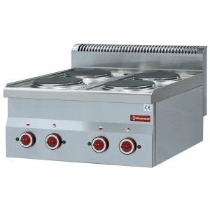 Elektrisch fornuis 4 kookzones -Top-