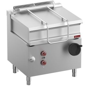 Elektrische kantelpan, roestvrijstalen bak, 60 liter