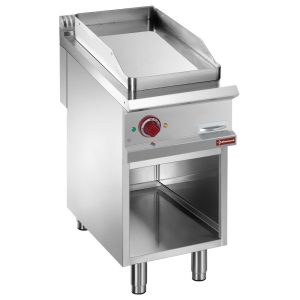 Elektrische bakplaat, module 1/2, open onderbouw