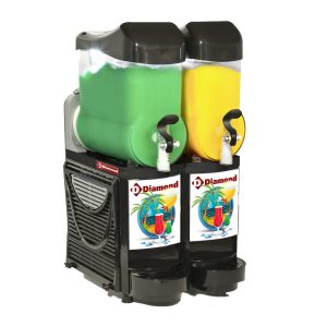Granita- en sorbetmachine/dispenser, 2x 10 liter