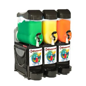 Granita- en sorbetmachine/dispenser, 3 x 10 liter