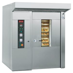Rotatieoven voor bakkerij en banket, 15 of 18 niveaus (600x800 mm)