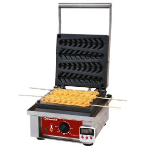 Elektrisch wafelijzer "Maïswafels", 4 st. + Timer