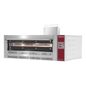 Gasoven, 4 pizza's Ø 350 mm