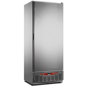 Statische vriezer, 525 liter, GN2/1+600x400, roestvrij staal