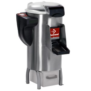 Mosselreiniger op poten, 18 kg, productie 250 kg/u.