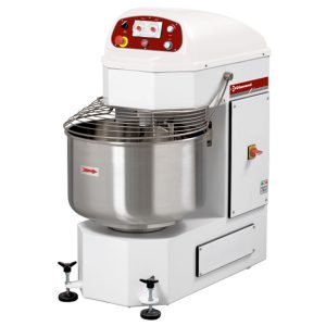 Automatische kneedmachines met spiraal, 2 snelheden, 2 timers, 60 kg