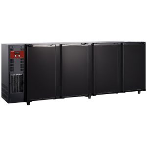 Backbar koeler 4 deuren, 783 liter