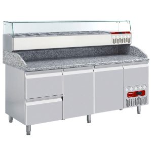 Set gekoelde tafel & structuur: