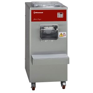 Automatische verticale ijsturbine, 60 liter/uur, watergekoelde condensor