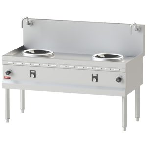 Inductie wokfornuis 2 zones - Ø300 MM