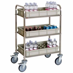 Wagen voor het vullen van minibars