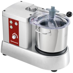 Roestvrijstalen cutter, 6 liter, variabele snelheid