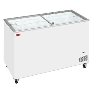 Vrieskist, 400 liter, schuifdeksel