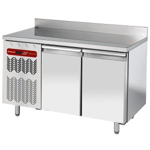 Geventileerde "wand" koeltafel, 2 deuren GN 1/1, 260 lit. motor links