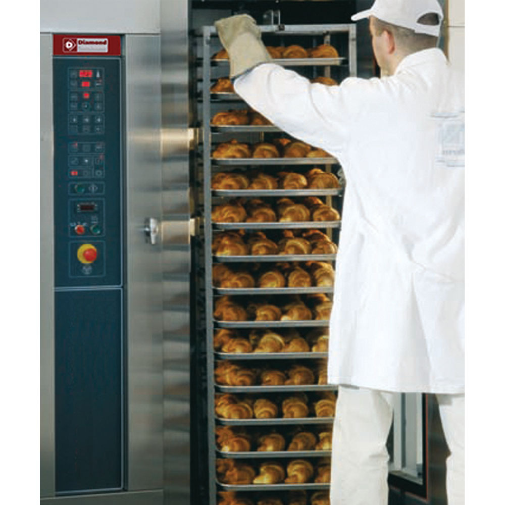 Rotatieoven voor bakkerij en banket, 15 of 18 niveaus (600x800 mm) - Afbeelding 2