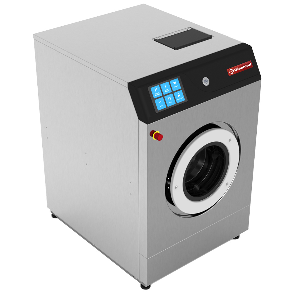 Sealing wasmachine "roestvrij staal" 11 kg, met TOUCH SCREEN - Afbeelding 2