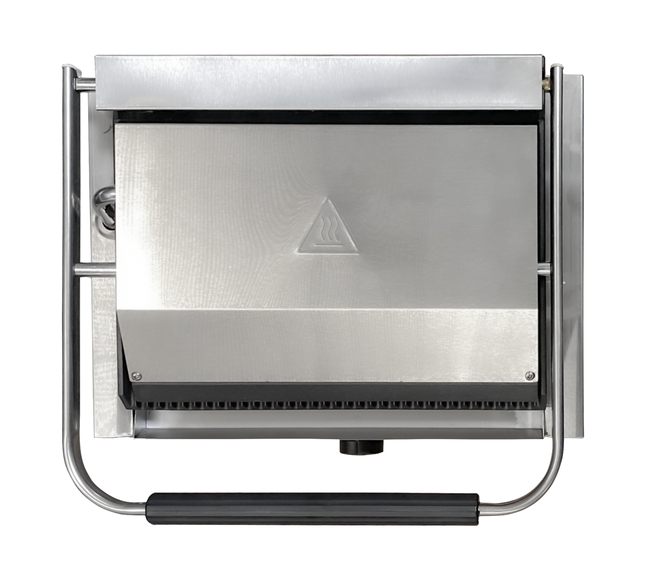 Contactgrill 41 cm (Medium) – geribbeld boven & onder, roestvrijstalen behuizing, 2800 W