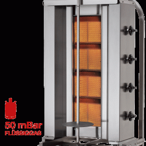 CEYLAN Dönergrill K-221-HG – verplaatsbaar – Propaan 50 mbar