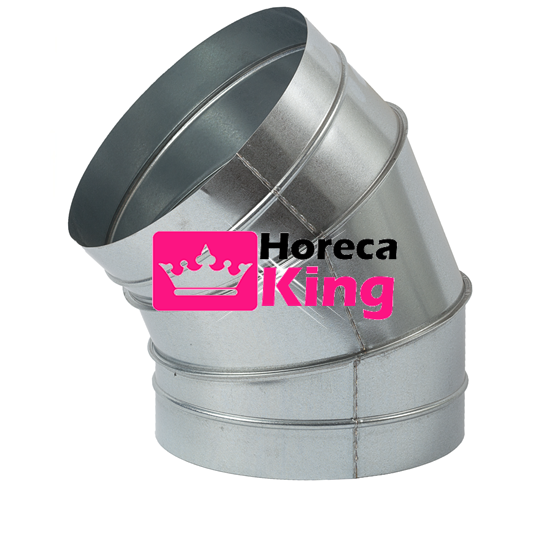 Buiging 45 graden 450 mm - Afbeelding 2