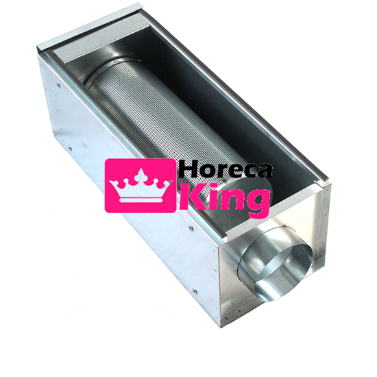 compacte geurfilterkast 400 m3/h – zonder motor - Afbeelding 2
