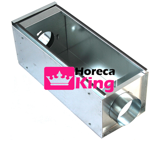 compacte geurfilterkast 400 m3/h – zonder motor - Afbeelding 3