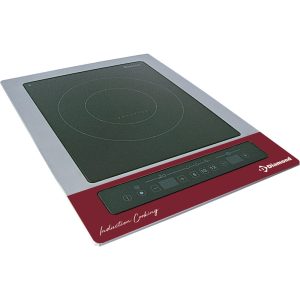 Inductiekookplaat "inbouw" 6 kW-TRI, tiptoetsen