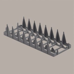 Steun voor 8 kleine Ø240 mm, korf 400x400 mm
