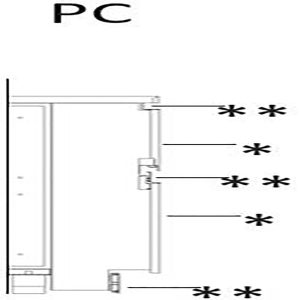 Decoratieve fronton-set neutrale toonbank, houten paneel, plint en sierlijsten