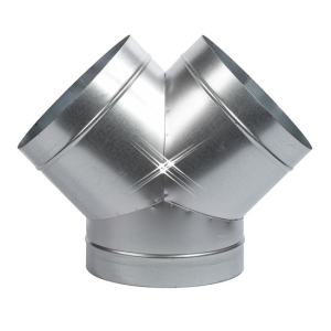 Y-STUK GALVA 90 GRADEN 630 MM