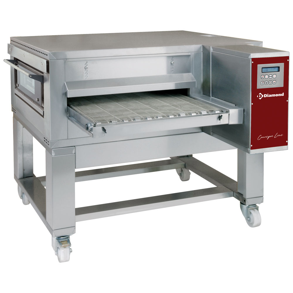 Heteluchtovens met elektrische warmteoverdracht, breedte 650 mm